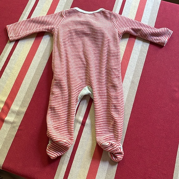 Du Pariel … au meme footie onsie with a cute hippo 🦛- size 6M - Picture 2 of 9